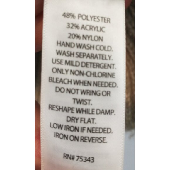 Jessica Simpson Women's Cardigan Buttons Sage Green Cropped Sweater - Large - Picture 8 of 9